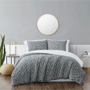 Brooklyn Loom Honey Waffle King 3 Piece Duvet Set 100% Cotton 🔥🔥🔥